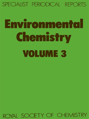 cover image of Environmental Chemistry
